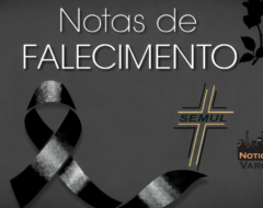 nota falecimento